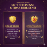 Perbedaan Antara Situs Slot Berlisensi dan Tidak Berlisensi